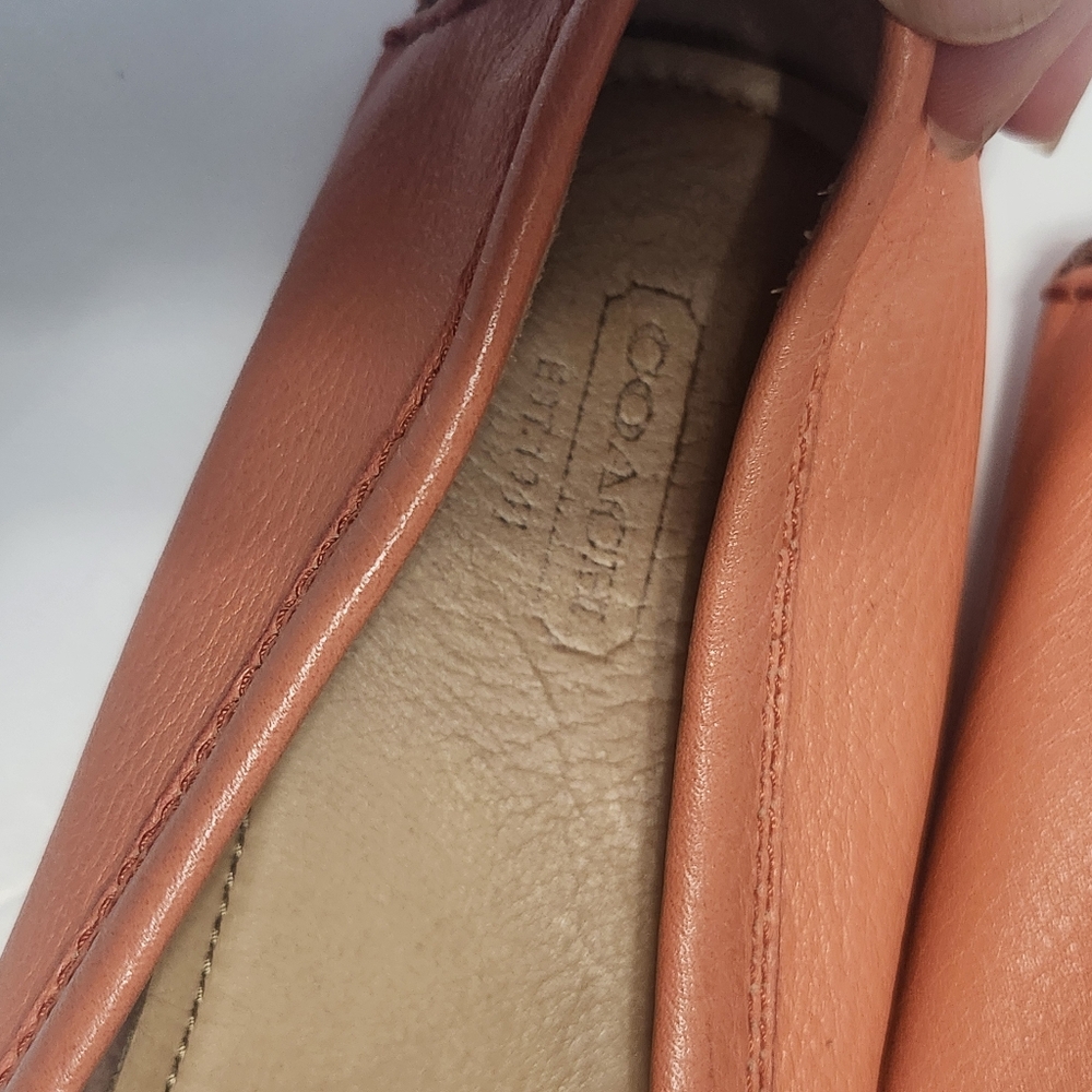 COACH Loafers Nicola Size 8 run big - Picture 8 of 16
